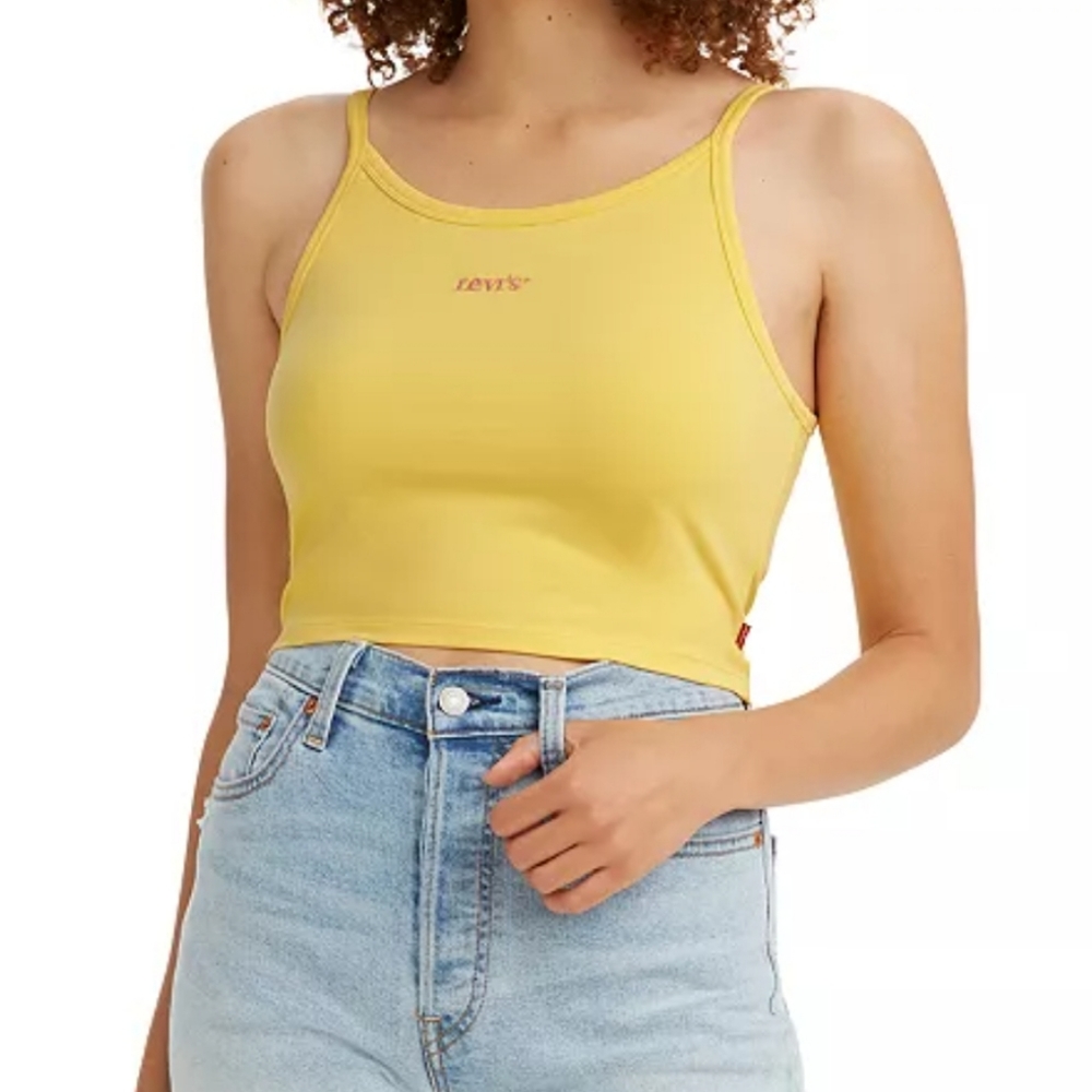 Levis cropped top